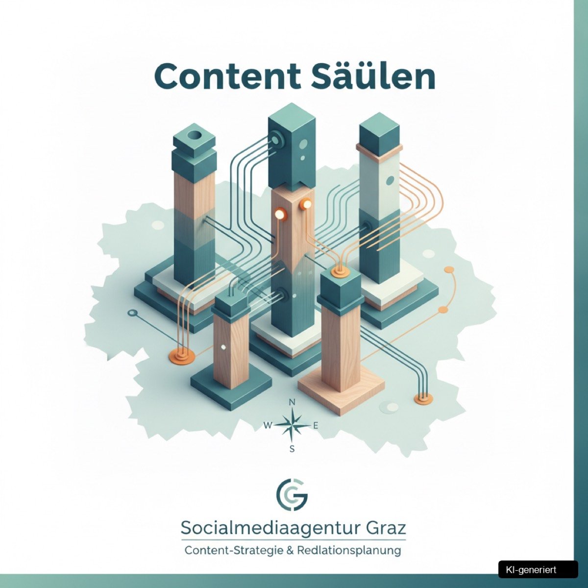 Content Säulen Social Media: Schluss mit dem Chaos – Deine einfache Social Media Strategie für mehr Reichweite in der Steiermark