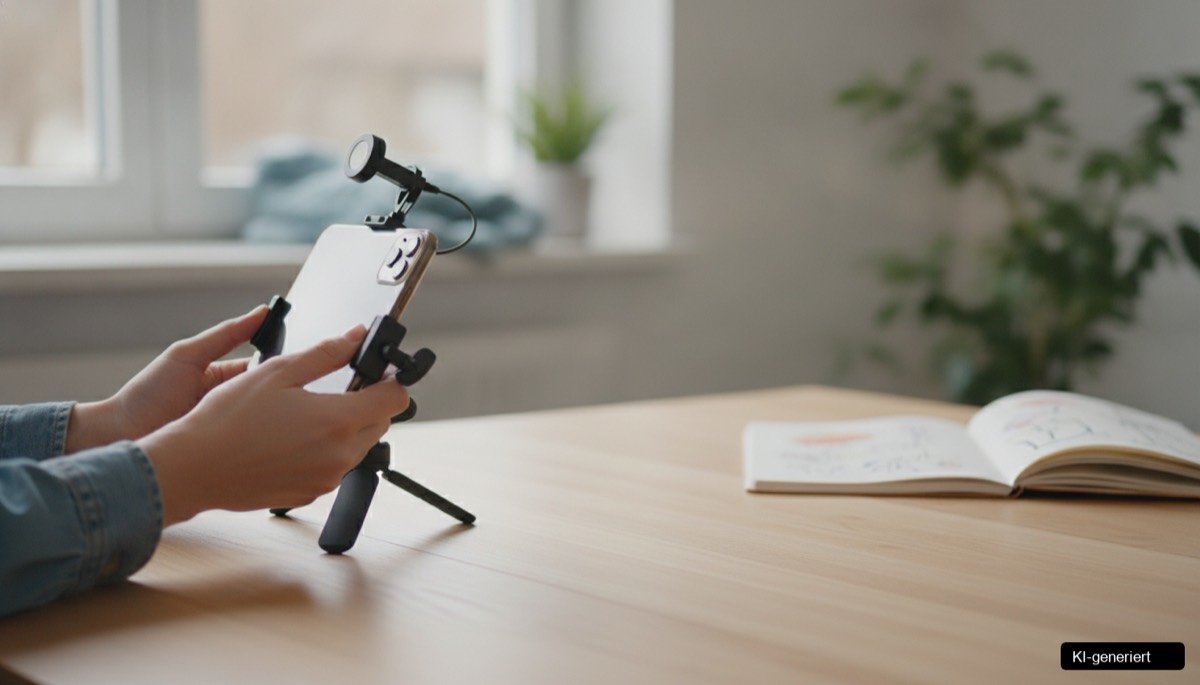 Authentische Reels ohne großes Equipment mit dem Smartphone für Social Media Steiermark erstellen.